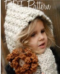 Crochet Pattern-the Havyna Hood (child, Adult Sizes)