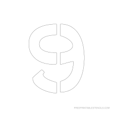 3 this collection of printable number stencils, from zero to nine, has been designed to be easy to cut out. Printable 3 Inch Number Stencils 1 10