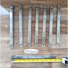 Harga jendela aluminium atau yg sering disebut jendela casement, sbb harga pintu floorhing dekson bts 84 + kaca polos 12mm tempered rp 5.500.000 per daun. Jual Engsel Jendela Casement 8 Inch Engsel Casement 8 20cm Terbaru Juli 2021 Blibli