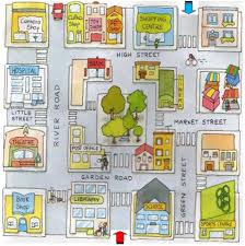 Image Result For Map For Teaching Directions In 2021 Maps For Kids Learn English Kid Teacher Planning