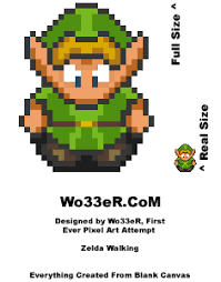 Breath of the wild link pixel art video game, excited person gif, video game, fictional character, cartoon png. Zelda Pixel Art 1 By Wo33er On Deviantart