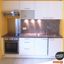 Cuisine Blanche Porte Effet Soft Touch Ginko Blanc Mat Oskab Cuisine Blanche Cuisine Petites Cuisines Blanches
