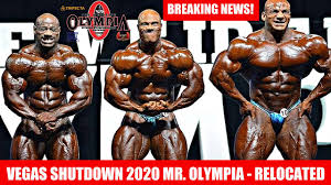 Safety measures are in place, in compliance with government guidelines. Breaking News Vegas Shuts Down 2020 Mr Olympia It Is Being Relocated Youtube