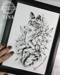 no photo description new ideas fox tattoo design fox tattoo animal tattoos
