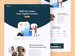 Compette Jobs Landing Page Pixel From Buildwith Angga By Buildwith Angga Landing Page Job Visual Design