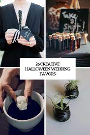 Creative Halloween Wedding Favors Cover Halloween Wedding Favors Classy Halloween Wedding Classy Halloween