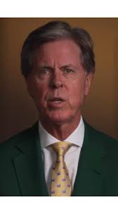 Chairman Fred Ridley and Notah Begay live from The Masters. , ., ., ., .,  ., #themasters #masters #golfshitbags #golfmemes #golffunny #golfmemesdaily