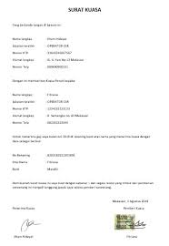 Surat kuasa untuk pengambilan ijazah/sertifikat pelaut. Contoh Surat Kuasa Pengambilan Gaji Download Suratresmi Com