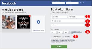 Bila menggunakan pc, anda dapat membuat akun facebook melalui website fb. Panduan Lengkap Membuat Mendaftar Akun Facebook Baru