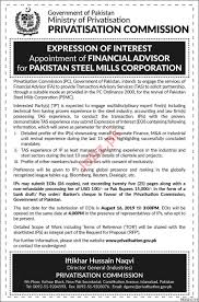 We are on the hunt for a seasoned financial advisor is responsible for the ongoing management of existing client relationships and the retention of clients. Privatisation Commission Job 2019 For Financial Advisor 2021 Job Advertisement Pakistan