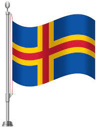 Åland islands landskapet åland (ahvenanmaan maakunta). Aland Islands Flag Png Clip Art Best Web Clipart