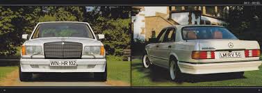 1984 Mercedes Benz S Class W126 Lorinser Models Lineup Benz S Class Mercedes Benz Benz