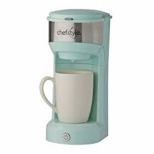 What's the best single cup coffee maker? Chefstyle Mint Personal Coffee Maker Shop Appliances At H E B