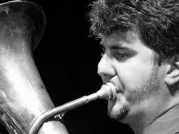 Marcus Rojas || Septeto Roberto Juan Rodriguez El Danzon de Moises,  JazzSaalfelden 2002, August 25, 2002 || DOWNTOWNMUSIC.NET || photo gallery 