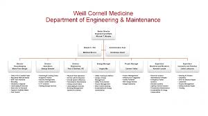 Organization Chart Engineering And Maintenance