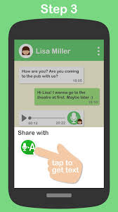 Talk free is the best one for you then. Textr Voice Message To Text For Android Apk Download