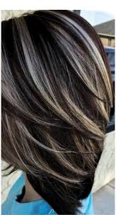 Brunettes Color Gray Hair Ideas Silver Hair Highlights Over 50 Hair Co Hair Brown Hair With Silver Highlights Brunette Hair Color Gray Hair Highlights