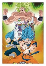 Upon arriving they encounter broly and paragus who are now working for frieza. Dragon Ball Super Broly Group Poster Impericon Com Worldwide