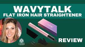 Hair Straightener, Flat Iron Hair Straightener, Titanium Flat Iron for All  Hairstyles, REVIEW - YouTube