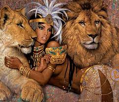 Nubian Queen Ii Black Women Art Female Art Black Art