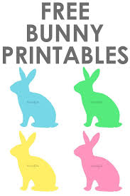 Free Bunny Printables Easter Printables Free Easter Fun Easter Diy