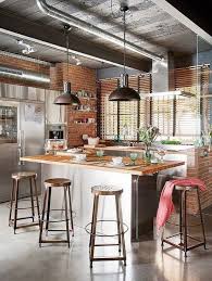 More images for metal kitchen shelves industrial look ceiling basement walls » 25 Bold Industrial Kitchens That Inspire Shelterness