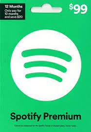 When making a purchase in your store, a customer can redeem the value of a gift card by entering its unique code at checkout. Spotify Annual Gift Card 99 Buy Online In United Arab Emirates At Desertcart Ae Productid 104322080