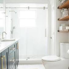 Bathroom glass shelves over toilet. Glass Shelves Over Toilet Design Ideas
