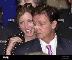 With his wife heather hi-res stock photography and images