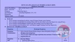 Check spelling or type a new query. Rpp Bahasa Inggris Kelas 6 Semester 2 K13 Revisi Terbaru Guru Maju