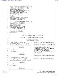 I also feel like dr. Ex Parte Application To Consolidate Cases As To 10 Justia