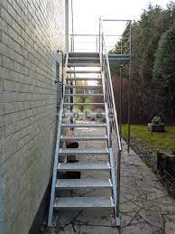 Exterior Metal Stairs Google Search Exterior Stairs Outdoor Stairs House Paint Exterior