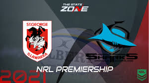 American dream vs british poshness: 2021 Nrl St George Illawarra Dragons Vs Cronulla Sharks Preview Prediction The Stats Zone