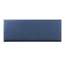 With its clean lines and solid hue, this panel headboard sets an approachable and inviting foundation in your restful retreat. 4pk Full King Edison Upholstered Wall Panels Customizable Headboard Linen Blue Eco Dream Target