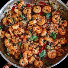 4 Minutes Spicy Garlic Shrimp Recipe Video Seonkyoung Longest Recipe Shrimp Recipes Healthy Shrimp Recipes For Dinner Shrimp Recipes Easy