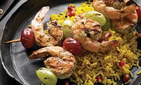 1 55+ easy dinner recipes for busy weeknights. Zahtar Shrimp And Grape Kabobs Diabetic Recipe Diabetic Gourmet Magazine