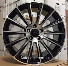 Jantes Alu Amg 63 Twist Poliblack Pour Mercedes Classe C W203 05 2000 A 08 2007 Moins Cheres Chez Auto Look Perfect
