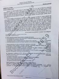 Posted by blogulmeu staff diverse adaugă un comentariu. Evaluarea NaÈ›ionalÄƒ 2017 Ce Subiecte Au Primit Elevii La Proba De Limba RomanÄƒ Foto Special Arad Ultimele È™tiri Din Arad