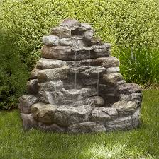 How to build a rock garden fountain. How To Build A Rock Water Fountain