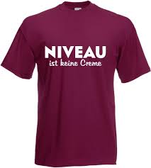 Image result for niveau keine creme t-shirt