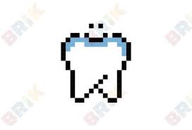 Children S Dental Health Month Pixel Art Pixel Art Childrens Dental Health Month Dental Kids
