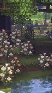 More Wallpapers With Peonies Minecraft Aesthetic Minecraft Wallpaper Minecraft Pictures Minecraft Shaders