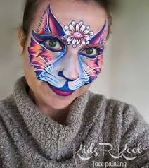 Kids Face Painting Adelaide Gawler And The Barossa Valley Balloon Twisting Adelaide Fairy Parties Gl Animal Face Paintings Kitty Face Paint Lion Face Paint