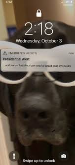 Uh oh, super funny alert. Presidential Alert Meme Template