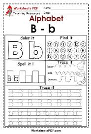 Free collection of 30+ free printable letters to trace. Letter B B Activities Free Printables Worksheets Pdf