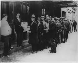 Depression, Breadlines-long line of people waiting to be fed, New York  City, in the absence of substantial government... - NARA - 196506 - PICRYL  - Public Domain Media Search Engine Public Domain Search