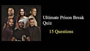 We're about to find out if you know all about greek gods, green eggs and ham, and zach galifianakis. Ultimate Prison Break Quiz Nsf Music Magazine