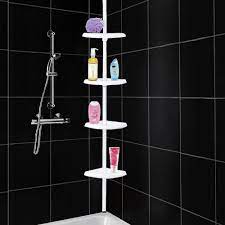 Maybe you would like to learn more about one of these? 4 Tier Adjustable Telescopic Corner Shower Bathroom Shelf Organiser Caddy White Buy 4 Tier Bathroom Shelf Product On Alibaba Com