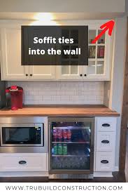 Kitchen cabinet soffit decorating ideas painting soffits baneproject. Should You Paint Your Soffits Ceiling Color Or Wall Color Trubuild Construction