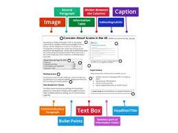 Change the background color of the <body> element to lightblue when the browser width and height of the device. Newspaper Layout Teaching Resources